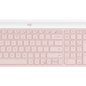 Slim Wireless Keyboard and Mouse Combo MK470 (Rose/ Spa)